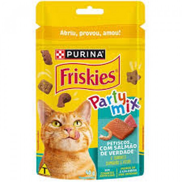 Petisco Friskies Sabor Salmão para Gatos - 40g