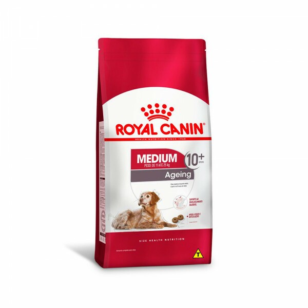 Ração Royal Canin Medium Ageing 10 + Cães Idosos 15kg