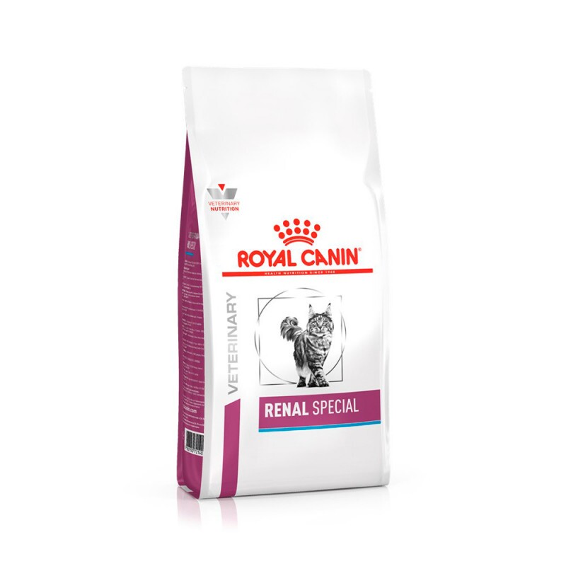Ração Royal Canin Veterinary Diet Renal Special para Gatos com Insuficiência Renal 500GR - UN