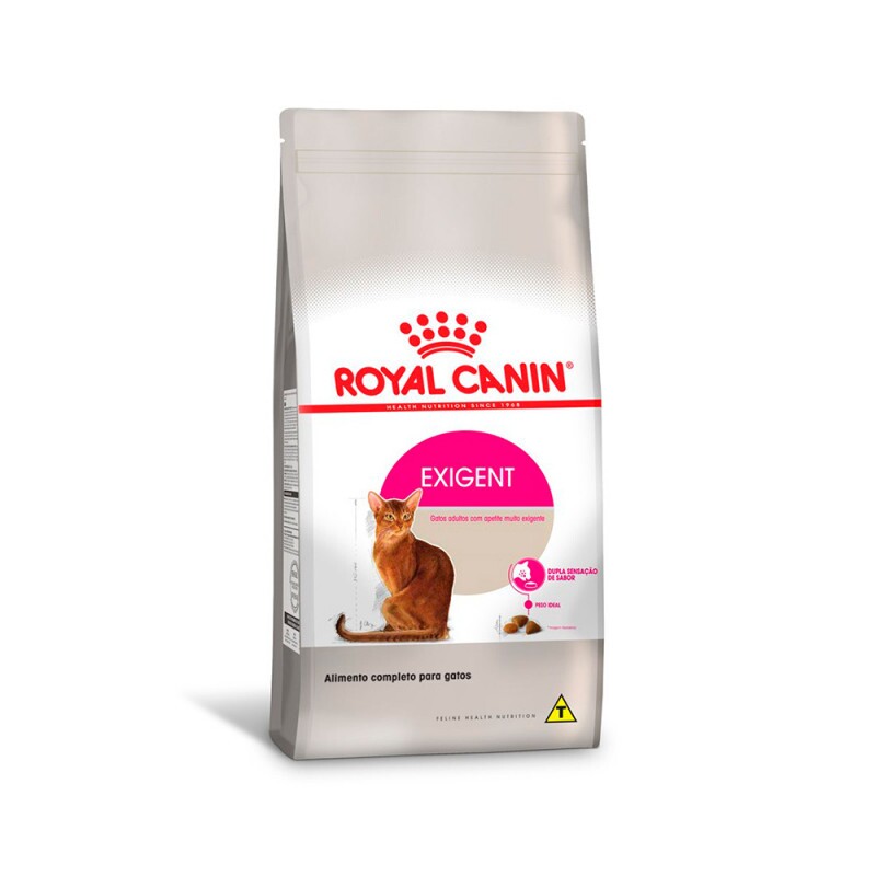 Ração Royal Canin Exigent para Gatos Adultos com Paladar Exigente 400G 