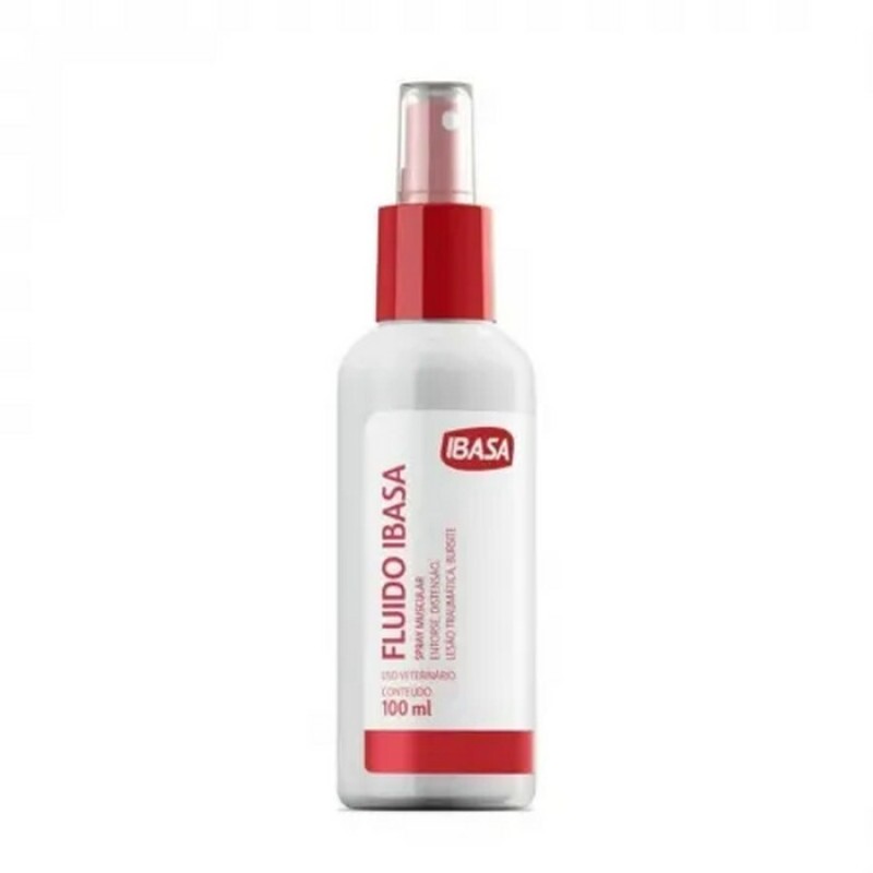Fluido Ibasa Spray Muscular para Cães 100ml