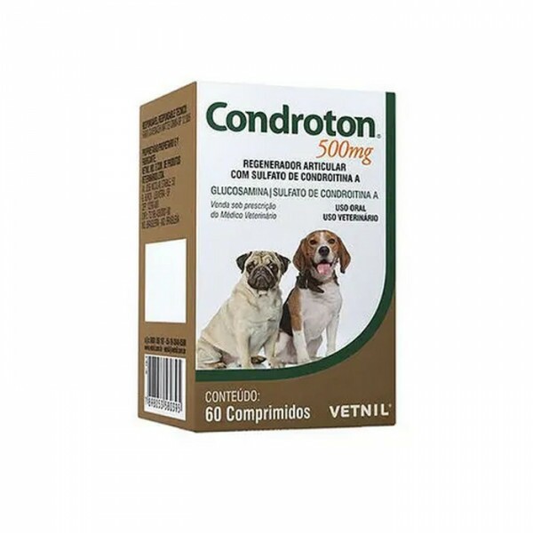 Condroton 500mg Regenerador Articular 60 comprimidos
