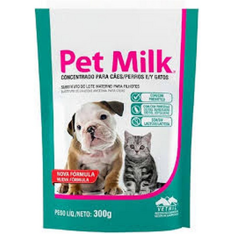 Pet Milk Sachê Cães e Gatos Filhotes Vetnil 300 g