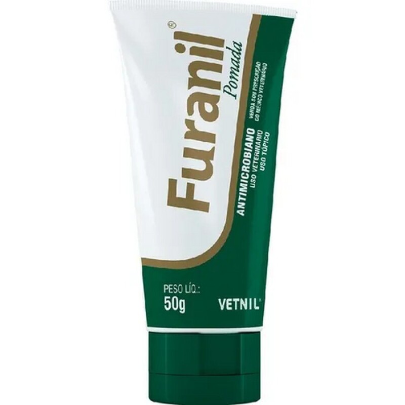 Furanil Pomada Antimicrobiano para Cães e Gatos 50 g