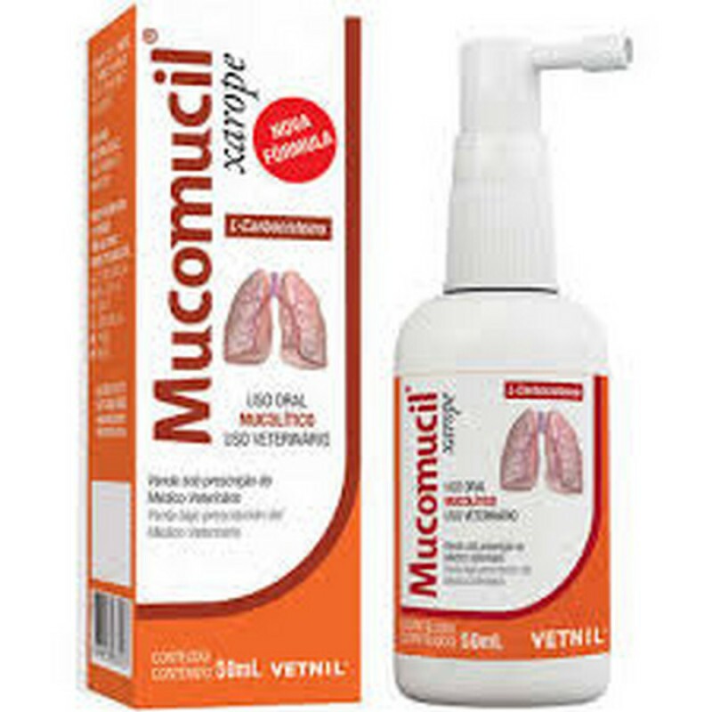 Mucomucil Xarope Expectorante Vetnil 50 ml