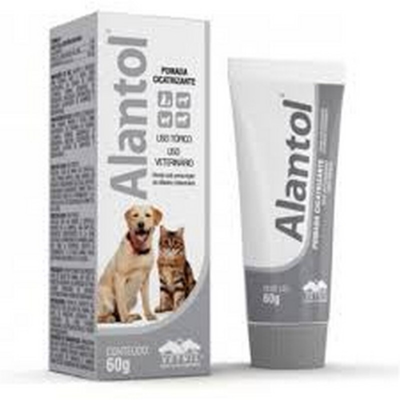 Pomada Cicatrizante Vetnil Alantol 60G