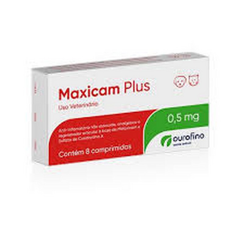 Anti-inflamatório Maxicam Plus Ourofino 0,5 mg