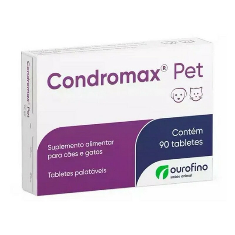 Suplemento para Cães e Gatos Condromax Pet 90 tabletes