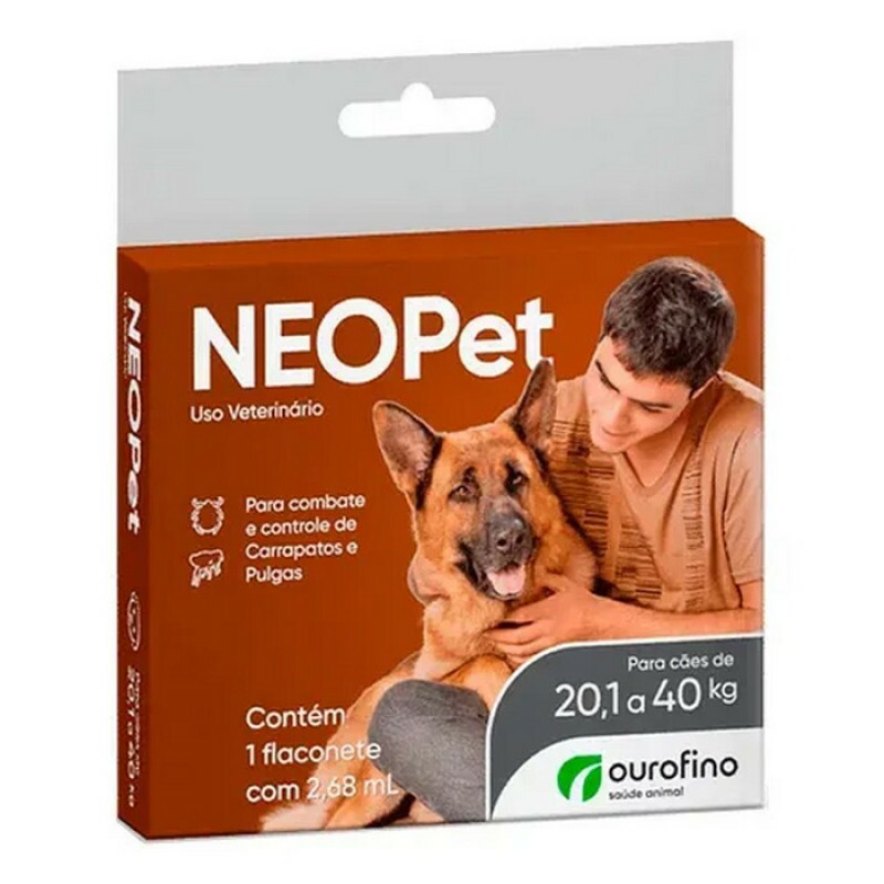 Antipulgas e Carrapatos Neopet Cães 20,1 a 40kg 2,68 ml