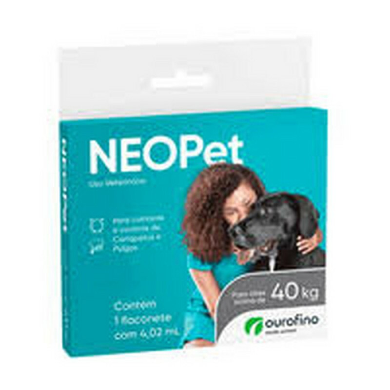 Antipulgas e Carrapatos Neopet Cães acima de 40kg 4,02 ml