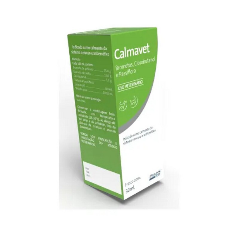 Calmante Calmavet para Cães e Gatos 30ml