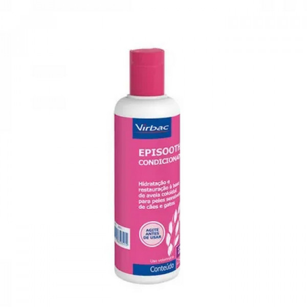 Episoothe Condicionador Virbac 500ml Cães Gatos