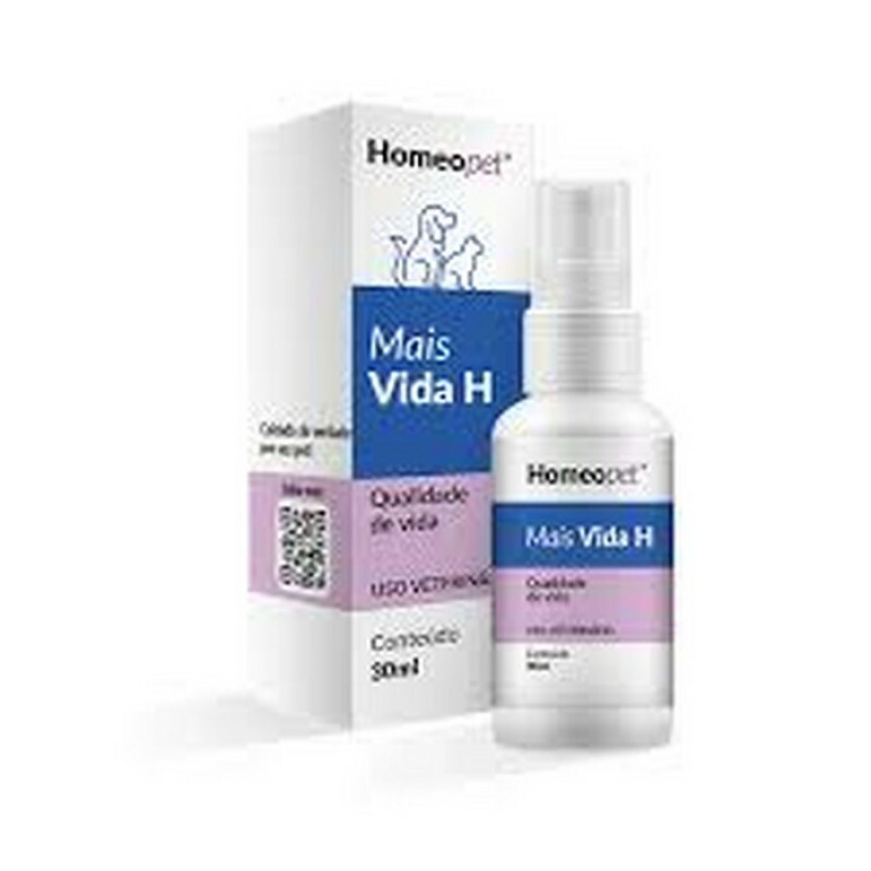 Sistema de Terapia Homeopet para Cães e Gatos Mais Vida H 30 ml