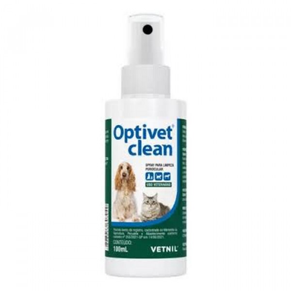 Optive Clean 100 ml para Cães e Gatos