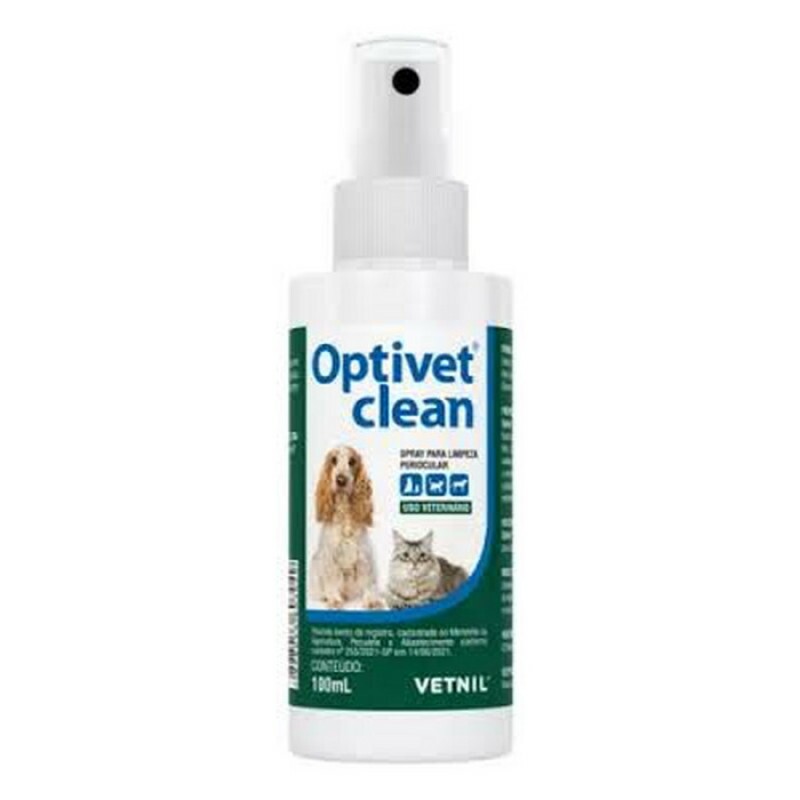 Optive Clean 100 ml para Cães e Gatos