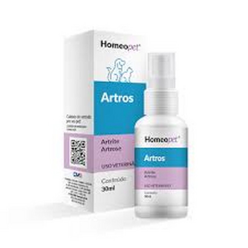 Sistema de Terapia Homeopet para Cães e Gatos Artrose30 ml