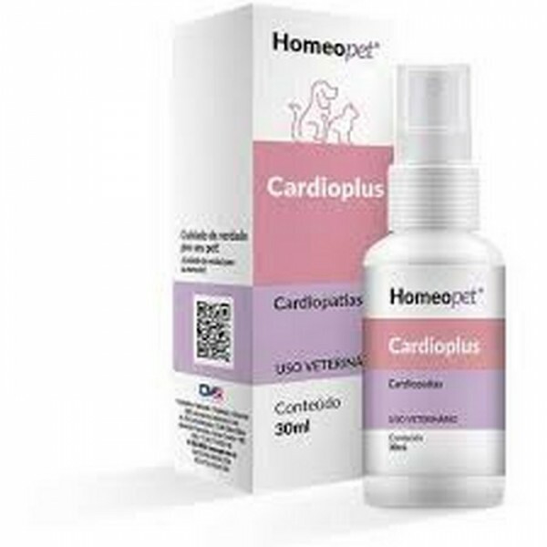 Cardioplus Medicamento Homeopático Homeopet para Cães e Gatos - 30 ml