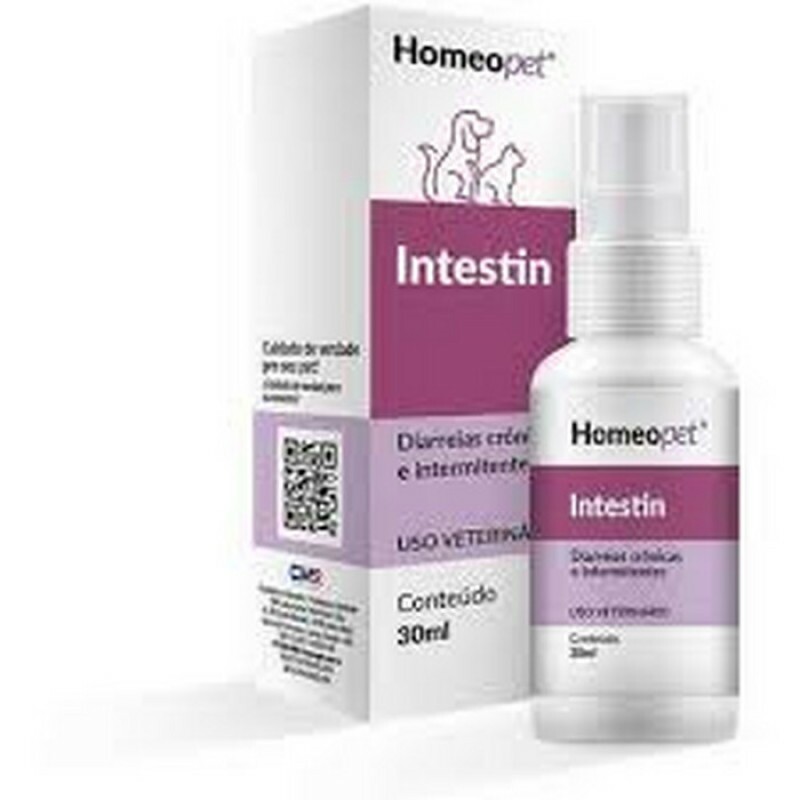 Sistema de Terapia Homeopet para Cães e Gatos Intestin 30 ml