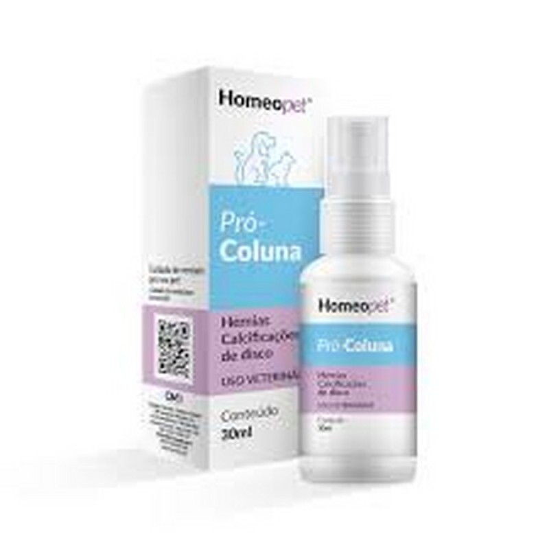Sistema de Terapia Homeopet para Cães e Gatos Pró-Coluna 30ML