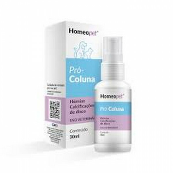 Sistema de Terapia Homeopet para Cães e Gatos Pró-Coluna 30ML