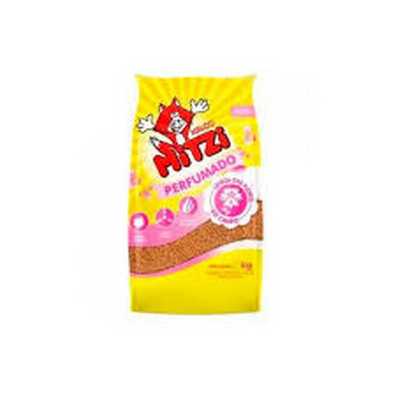 AREIA HIGIÊNICA MITZI GRANULADO PERFUMADO 4KG