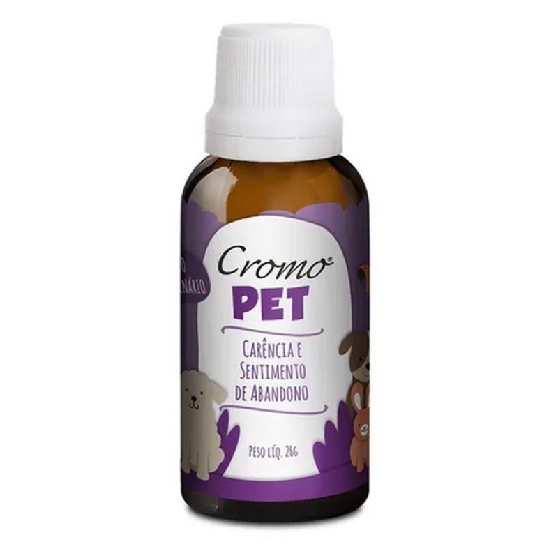 Cromo Pet - Floral Carência, sentimento De Abandono PET SEMCARENCIA