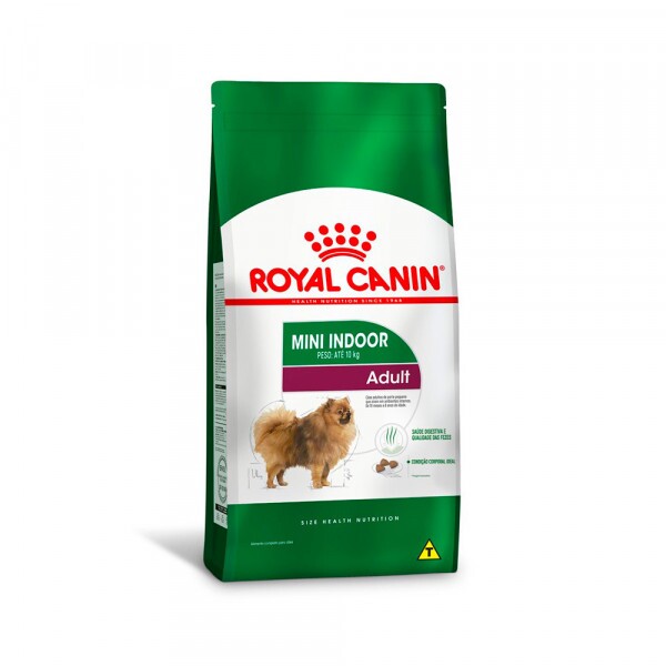 Ração Royal Canin Mini Indoor Adult Cães Adultos 2,5 KG - UN