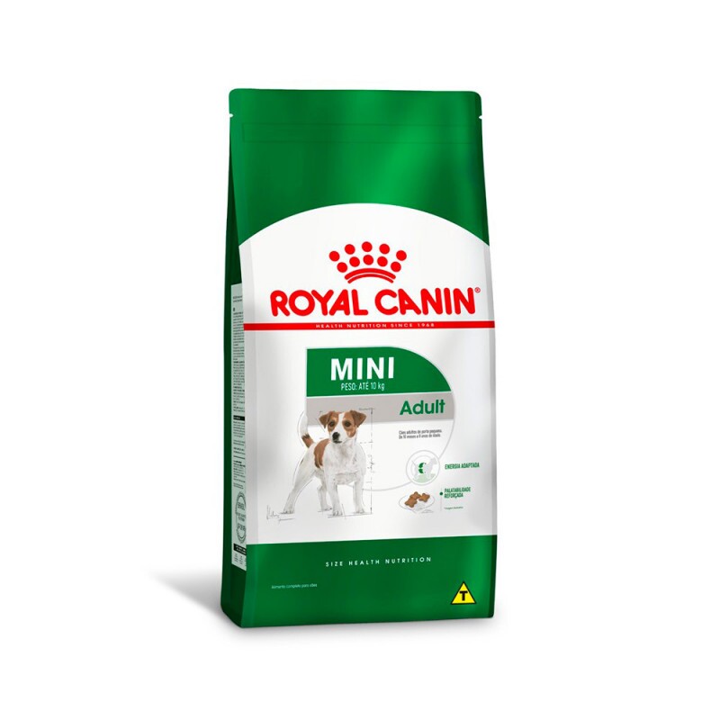 Ração Seca Royal Canin Mini Adult para Cães Adultos de Porte Pequeno 7,5KG - UN
