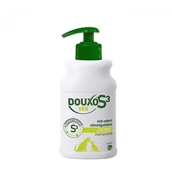 Shampoo Douxo S3 Seb para Cães e Gatos 200ml