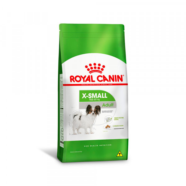 Ração Royal Canin X-Small Cães Adultos Porte Mini 1 KG Ração Royal Canin X-Small Cães Adultos Porte Mini 1 KG