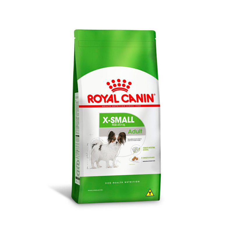 Ração Royal Canin X-Small Cães Adultos Porte Mini 1 KG