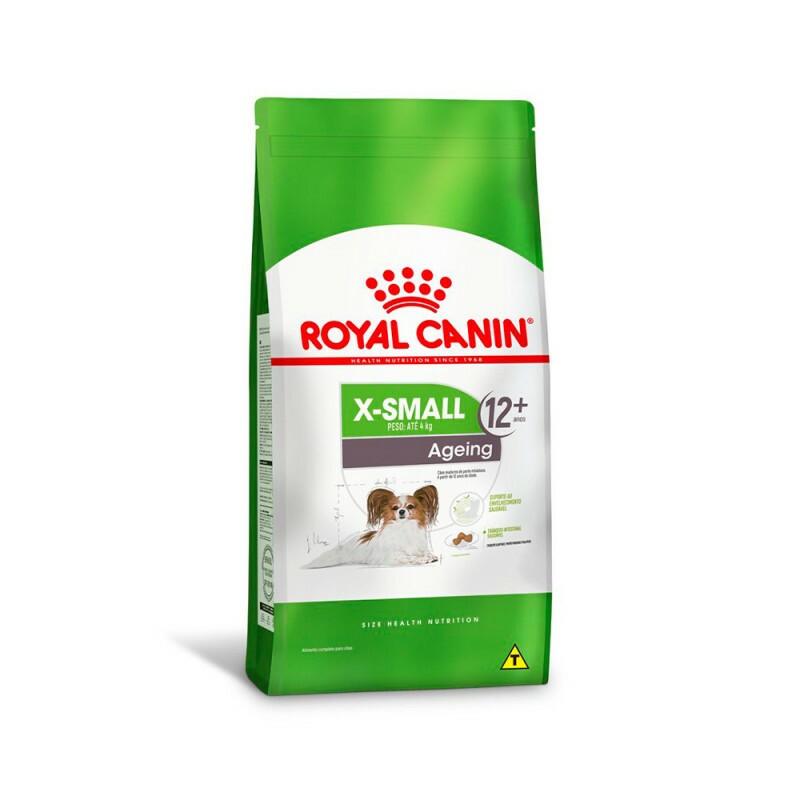 Ração Royal Canin X-Small Ageing 12+ Cães Adultos e Idosos 1kg