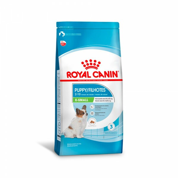 Ração Royal Canin X-Small Cães Filhotes 1kg