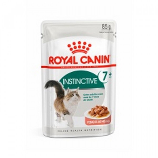 Ração Úmida Royal Canin Instinctive 7 + Gatos Adultos 85 g