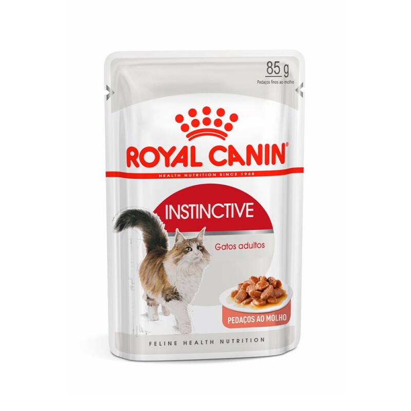 Ração Úmida Royal Canin Instinctive Gatos adultos 85g