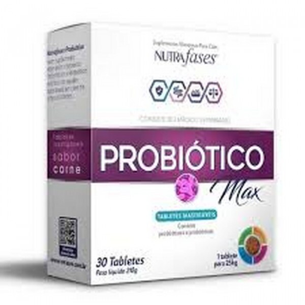 Suplemento Alimentar Nutrafases Probiótico para Cães