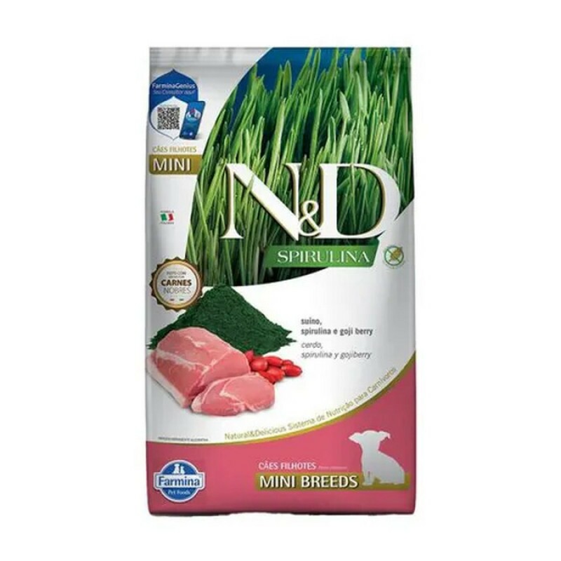 Ração N&D Spirulina Cães Puppy Mini Suíno 2 kg