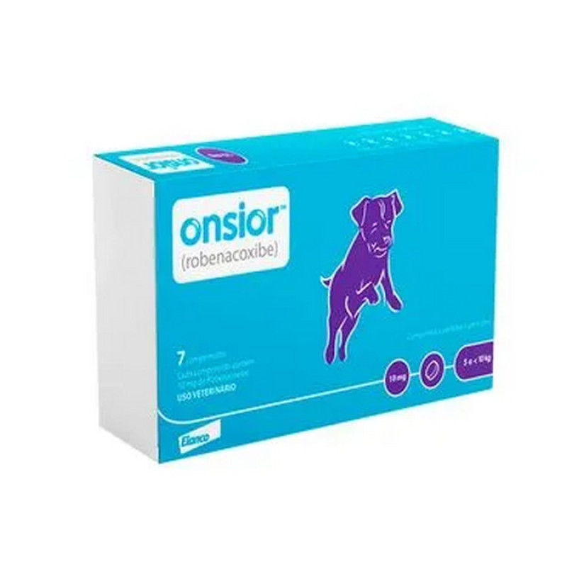 Onsior 10mg Anti-inflamatório para Cães 7 comprimidos
