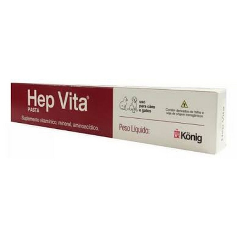 Suplemento Konig Hep Vita para Cães e Gatos - 15g