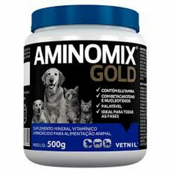 Aminomix Pet Gold Vetnil 500 GR - PT