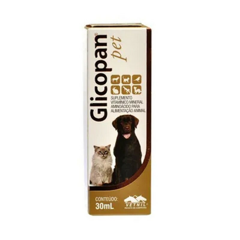 Glicopan Pet Suplemento Alimentar 30 ml