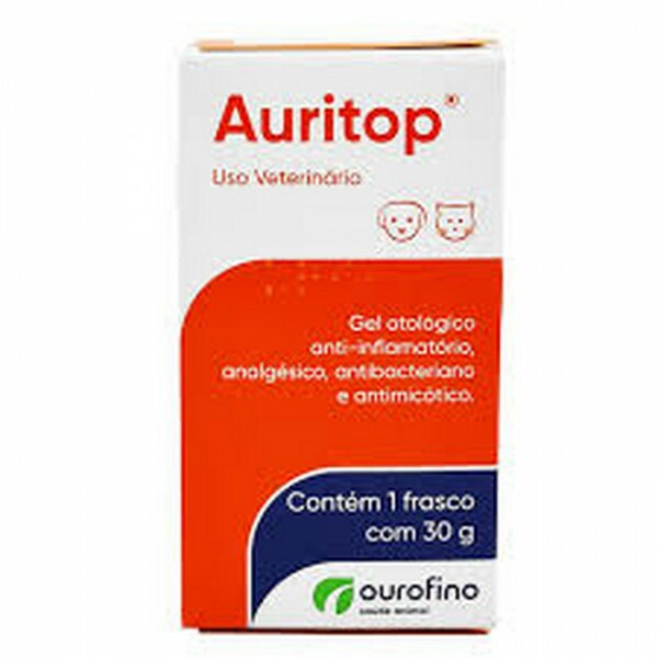 Auritop Gel Otológico Ourofino 30 g