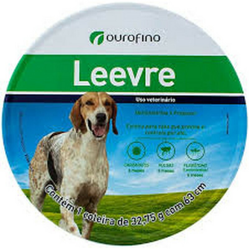 Coleira Antipulgas Leevre 32,75g 63 cm