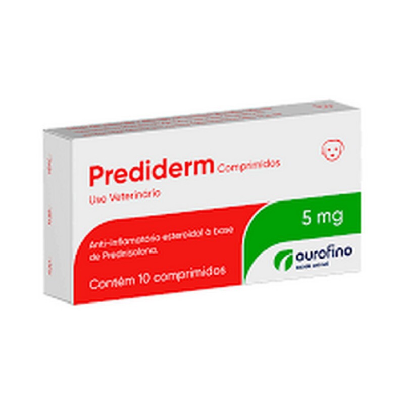 Prediderm Ourofino 5mg 10 Comprimidos