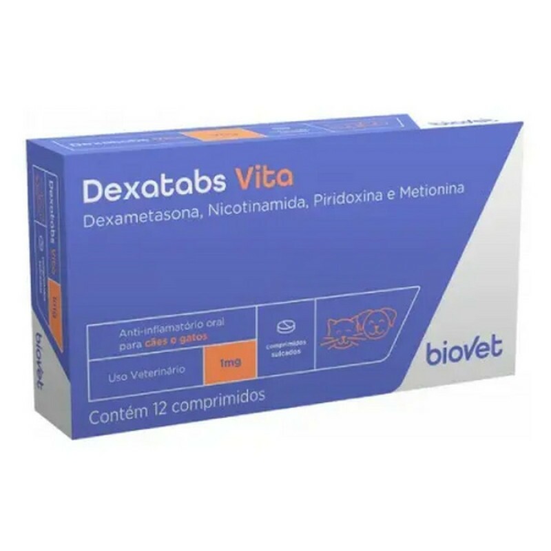 Anti-inflamatório Dexatabs Vita para Cães e Gatos