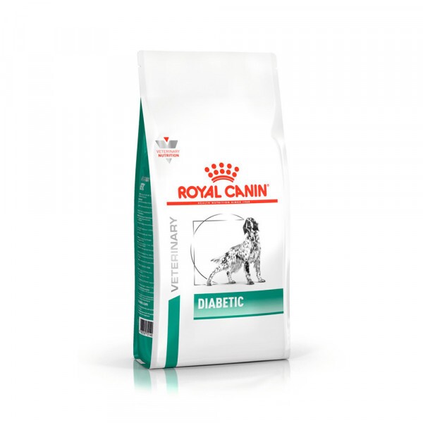 Ração Seca Royal Canin Veterinary Diet Diabetic para Cães Adultos com Diabetes 10,1KG - UN