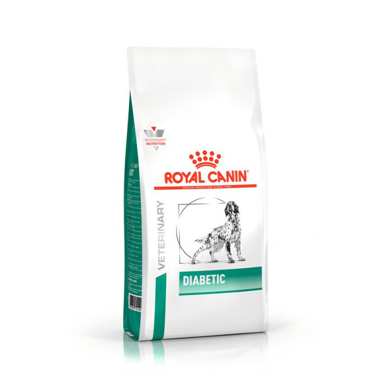 Ração Seca Royal Canin Veterinary Diet Diabetic para Cães Adultos com Diabetes 10,1KG - UN
