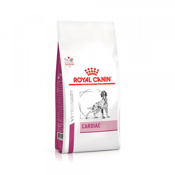 Ração Seca Royal Canin Veterinary Diet Cardiac para Cães Adultos com Insuficiência Cardíaca Crônica 2 KG - UN