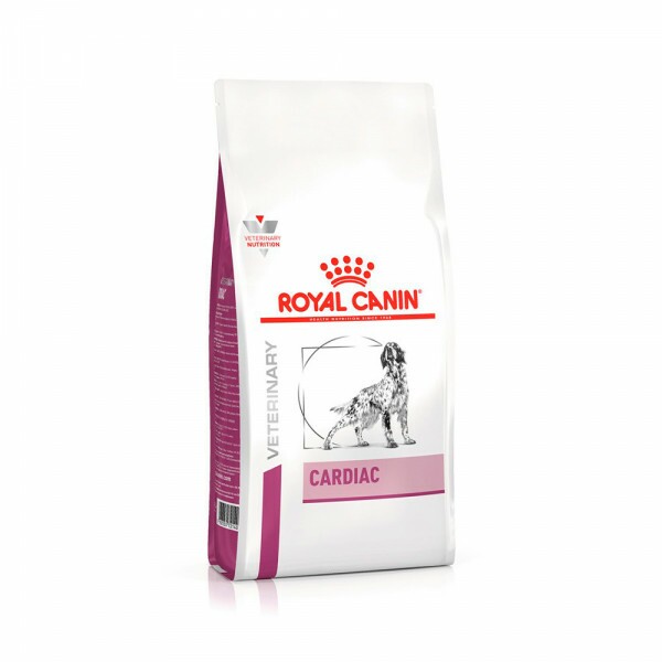 Ração Seca Royal Canin Veterinary Diet Cardiac para Cães Adultos com Insuficiência Cardíaca Crônica 2 KG - UN