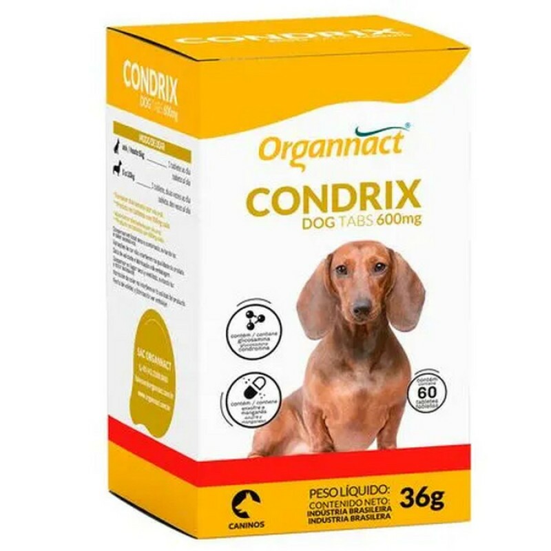 Organnact Condrix Dog Tabs 600mg 60 tabletes 36G